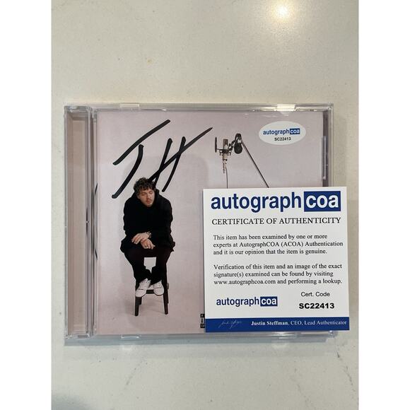 Jack Harlow SIGNED Come Home The Kids Miss You Autographed CD COA ACOA #4